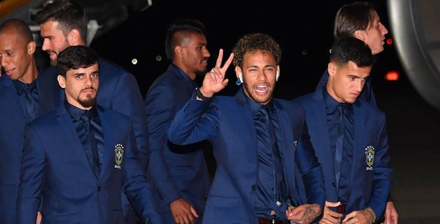 بالصور| البرازيل تصل روسيا للمشاركة الـ21 بالمونديال