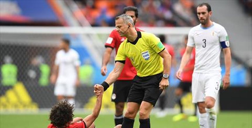 حكم مواجهة مصر وأوروجواي يدير لقاء البرازيل وكوستاريكا