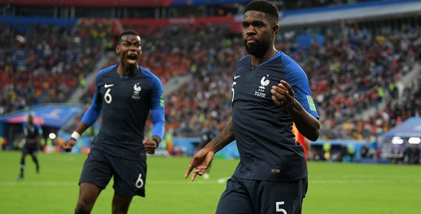 «بوجبا» يتسبب في مغادرة «أومتيتي» مؤتمر نهائي كأس العالم