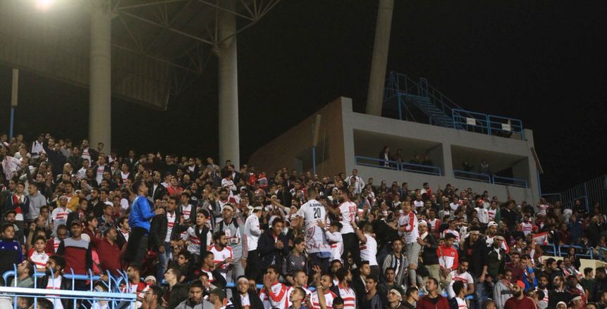 توافد جماهير الزمالك على «برج العرب» لمؤازرة الأبيض ضد جورماهيا
