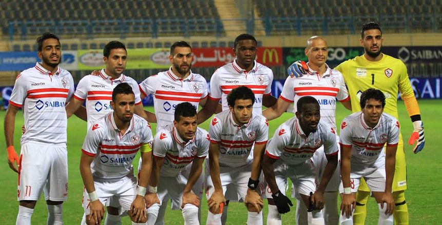 الزمالك يخوض مواجهته أمام انيمبا بزيه الاساسي