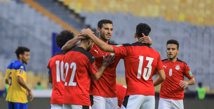 الونش يسجل الهدف الثالث لمنتخب مصر أمام السودان