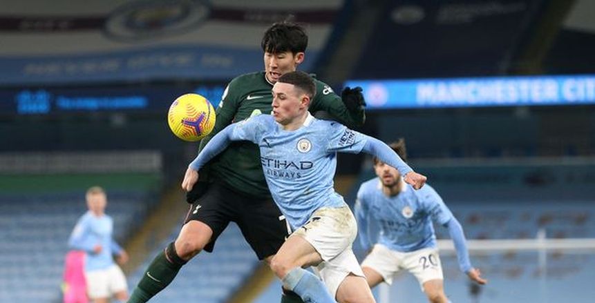 قمة الدوري الإنجليزي بين مانشستر سيتي وتوتنهام.. ظهور جريليش وغياب كين