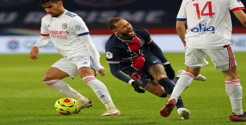 تهديد لاعب ليون وزوجته بالقتل بسبب إصابة نيمار: حياتكم ثمن ما حدث