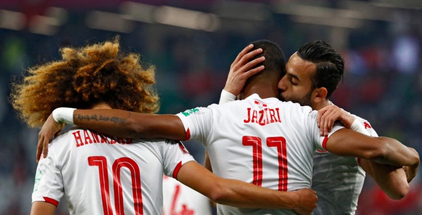 تونس تتقدم على عمان بهدف في الشوط الأول من ربع نهائي كأس العرب