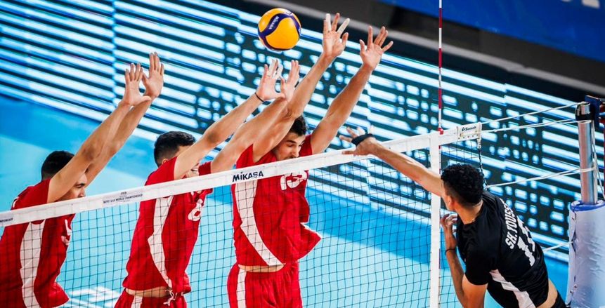 منتخب الطائرة للناشئين يخسر أمام بلغاريا في بطولة العالم