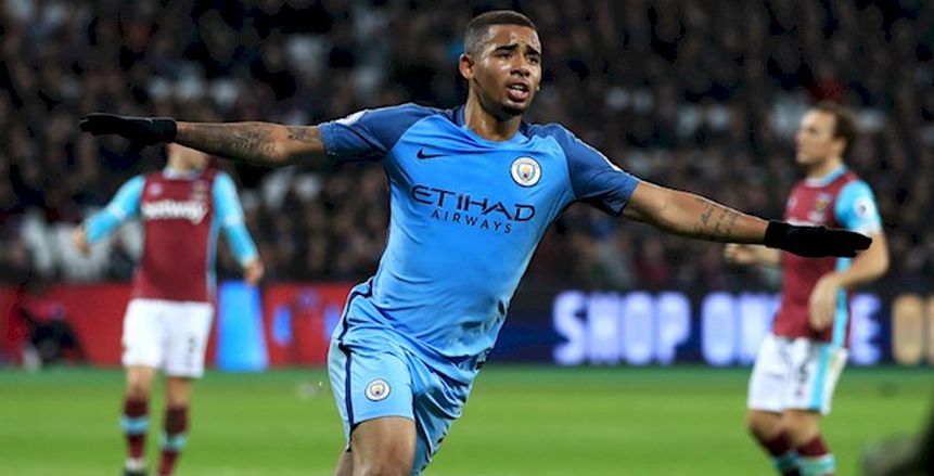 الدوري الإنجليزي| "خيسوس" يقود هجوم مانسشتر سيتي في مواجهة كريستال بالاس