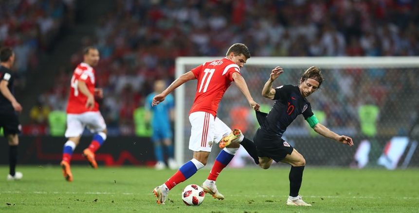 بالفيديو| روسيا وكرواتيا يلجأن للوقت الإضافي من أجل حسم المتأهل لنصف النهائي