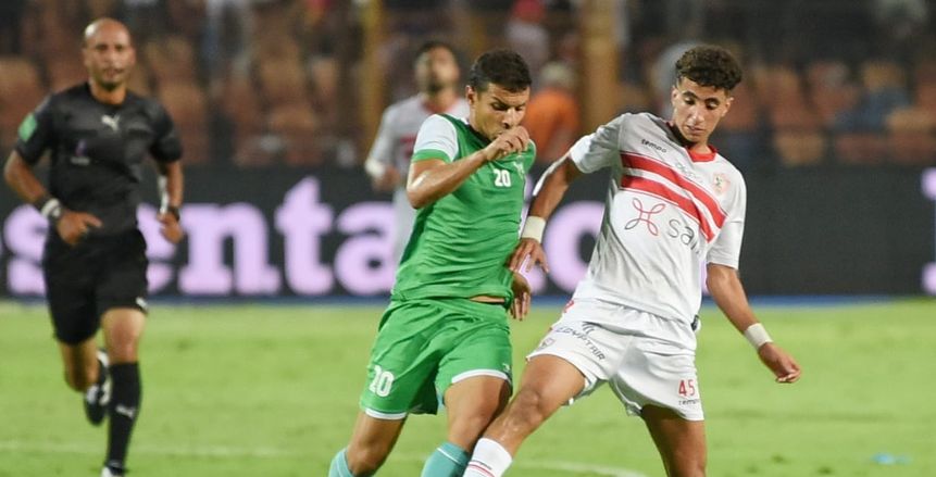 إيسترن كومبانى يسجل الهدف الثاني في شباك الزمالك
