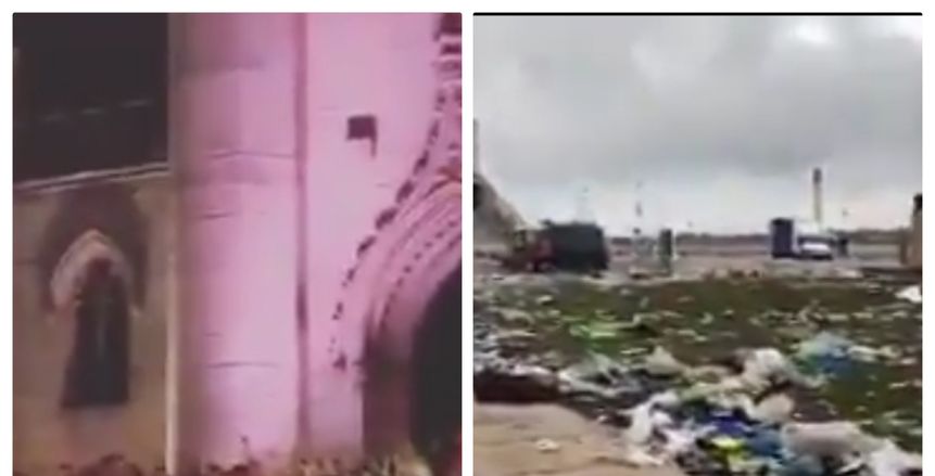 "مشهد غير حضاري".. جماهير ليفربول تتسبب في أزمة مخلفات بمحيط أنفيلد (فيديو)