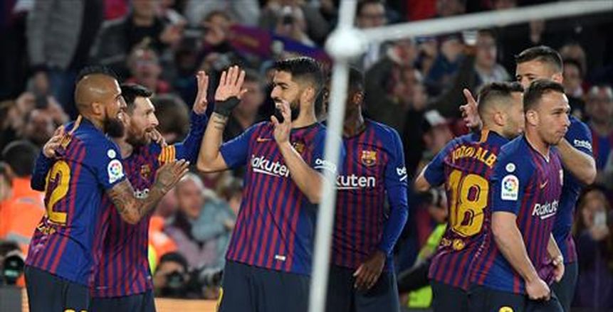 برشلونة يتعادل 2-2 مع إيبار في ختام الدوري الإسباني