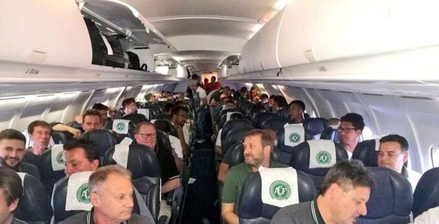 الوطن سبورت تنشر صوراً جديدة من موقع تحطم طائرة الفريق البرازيلي
