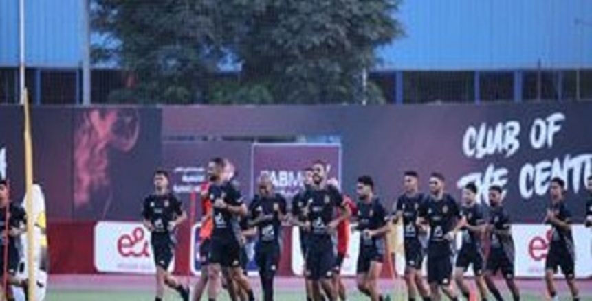 تدريبات بدنية للاعبي الأهلي استعدادا لمواجهة جورماهيا بدوري الأبطال