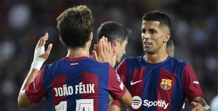 برشلونة يثير الجدل بسبب رحيل جواو فليكس وكانسيلو.. «حذف التغريدة»