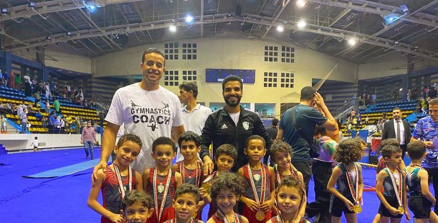 أشبال طلائع الجيش أبطال «الذهب» بكأس مصر للجمباز