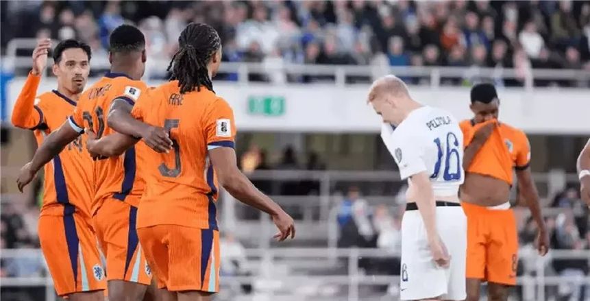 موعد مباراة هولندا وفنلندا في تصفيات كأس العالم والقناة الناقلة