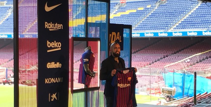 فيدال: سأقدم حياتي لبرشلونة وسأقاتل في الملعب