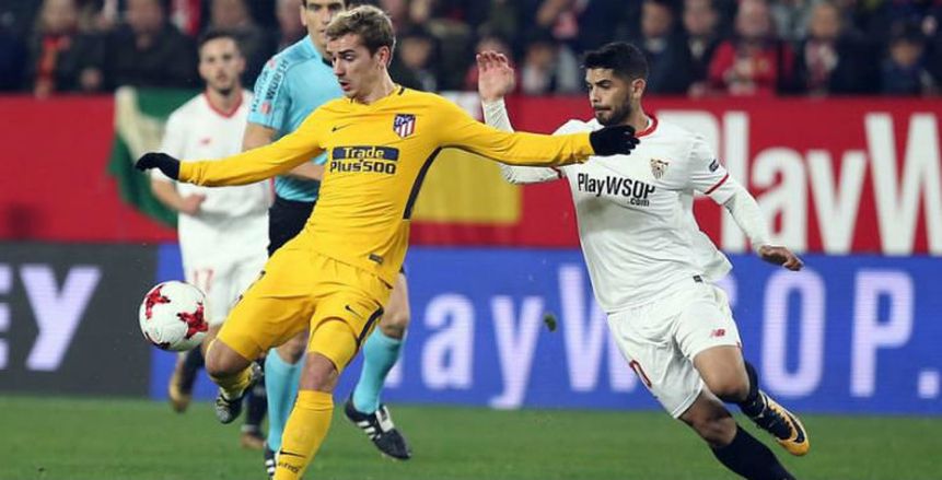 الدوري الإسباني| موعد مباراة إشبيلية ضد أتلتيكو مدريد والقنوات الناقلة