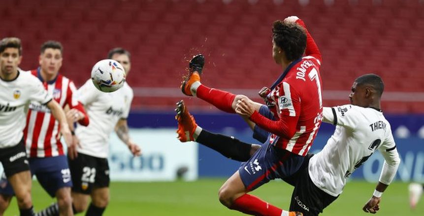 أتلتيكو مدريد يقلب الطاولة على فالنسيا بثلاثية