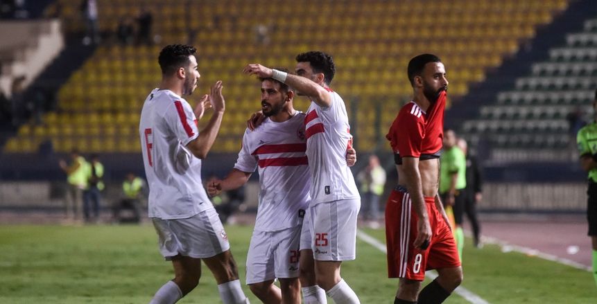 الزمالك يصل إلى وصافة الدوري بعد الفوز على طلائع الجيش برباعية