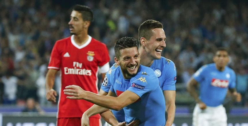 شاهد| بث مباشر.. «نابولى وبنفيكا» في دوري أبطال أوروبا
