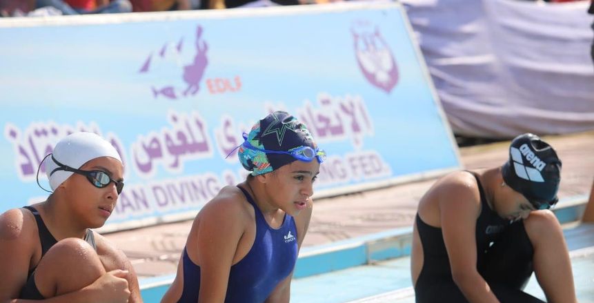 "الجزيرة" يتصدر المرحلة الثالثة لنهائيات كأس مصر للسباحة بالزعانف