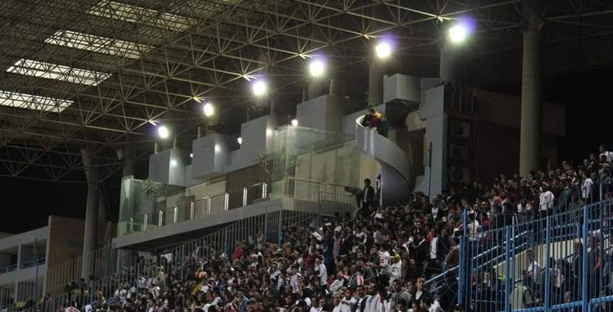إجراءات أمنية مشددة في ملعب بتروسبورت قبل مواجهة «الزمالك والقطن»