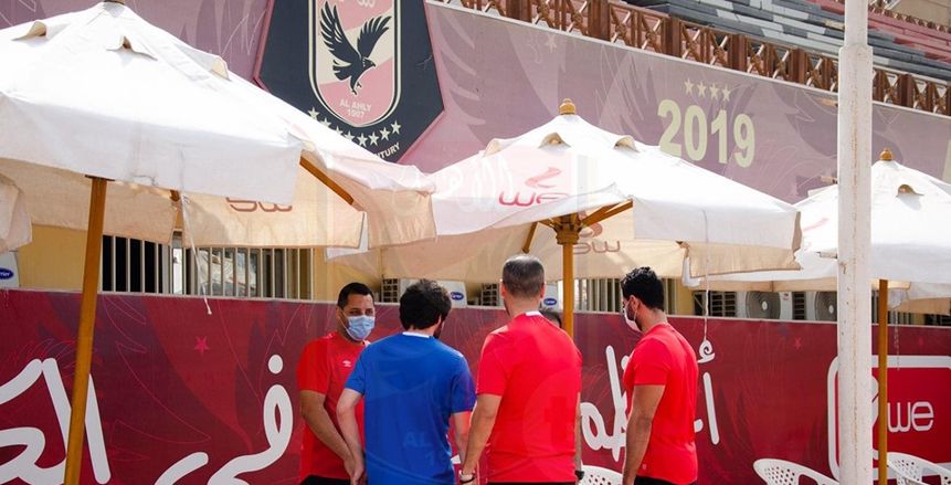سيزا يقود أول تقسيمة بتدريبات الأهلي.. ونيدفيد يواصل تنفيذ برنامجه التأهيلي