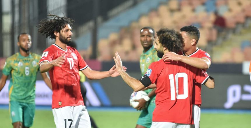 منتخب مصر يختتم تدريباته بليبريا استعدادا لمواجهة سيراليون غداً