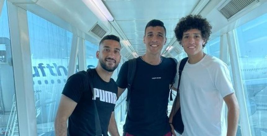 ثلاثي الأهلي يغادر القاهرة للاحتراف في الدوري التشيكي