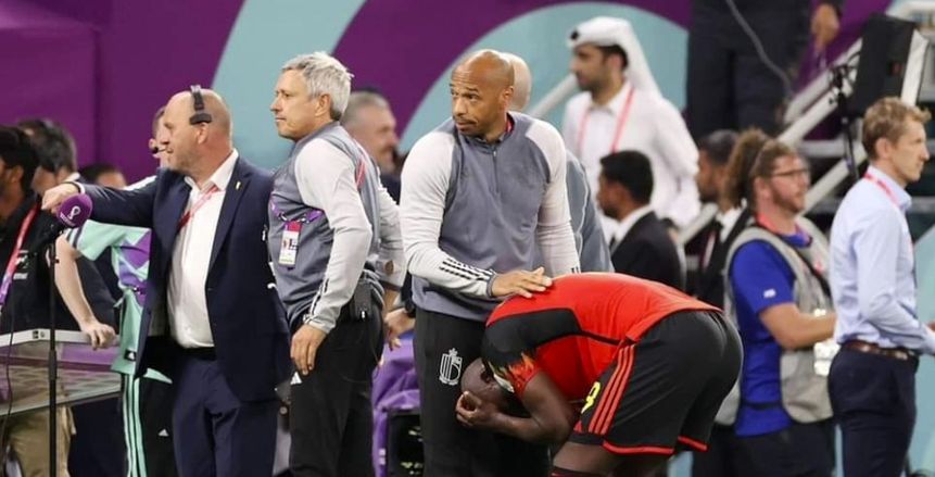 لوكاكو يحطم مقاعد البدلاء بعد مباراة بلجيكا وكرواتيا «فيديو»