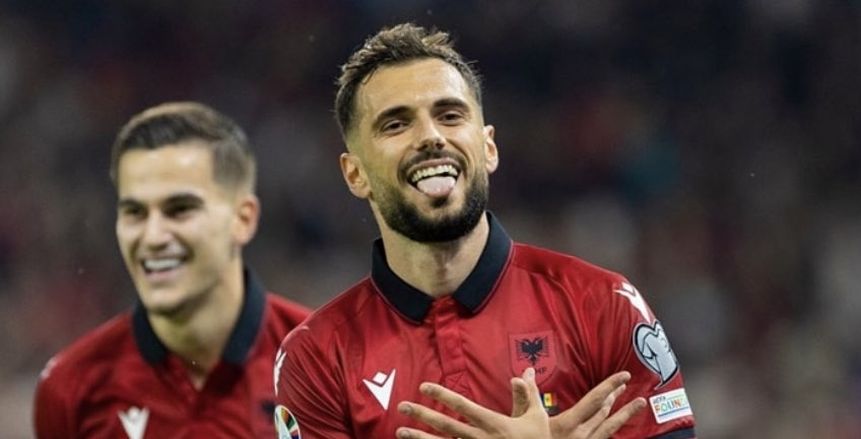 لاعب منتخب ألبانيا يسجل أسرع هدف في تاريخ «اليورو».. هز شباك إيطاليا