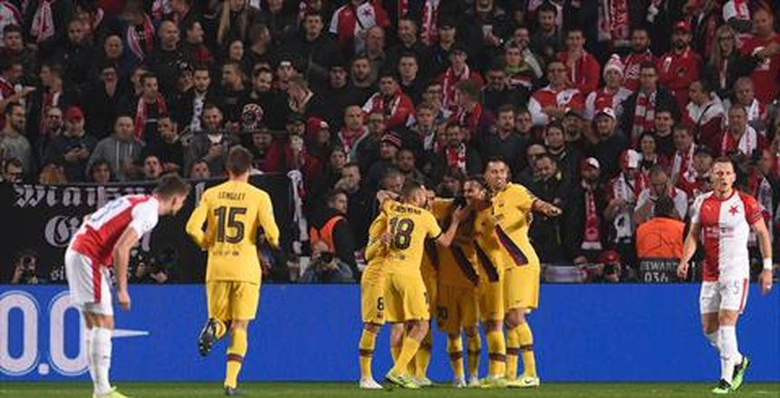 بيريز يتقدم بالهدف الأول لبرشلونة في شباك الإنتر بدوري الأبطال (فيديو)