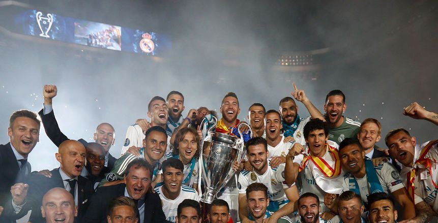 ليلة ملكية فى ريال مدريد احتفالاً بدورى الأبطال