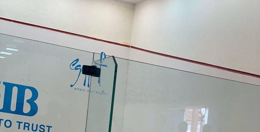 عسل يتأهل لدور الـ32 لبطولة الإسكواش على حساب ألن كلين