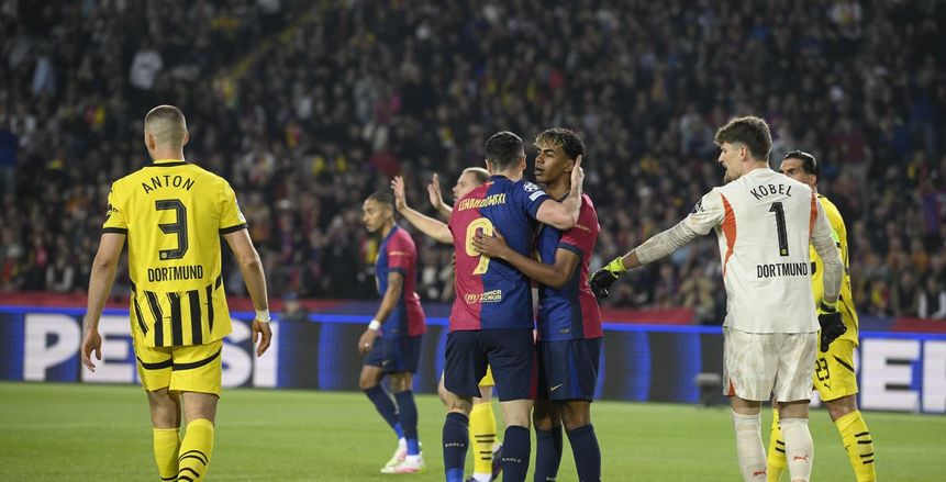 تشكيل مواجهة برشلونة ودورتموند المتوقع.. الموعد والقنوات الناقلة