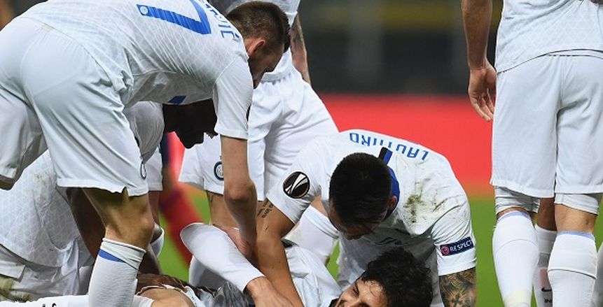 إنتر ميلان يصعق رابيد فيينا برباعية ويتأهل لدور الـ 16 من الدوري الأوروبي