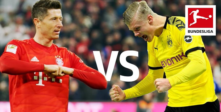 بسبب هالاند وليفاندوفسكي.. صراع قوي بين بايرن ميونخ وبروسيا دورتموند