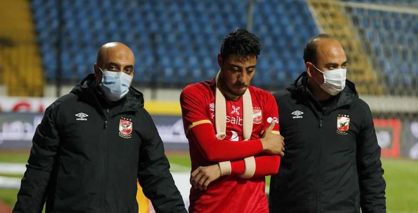 حقيقة إصابة أكرم توفيق وموقفه من المشاركة مع الأهلي أمام الزمالك