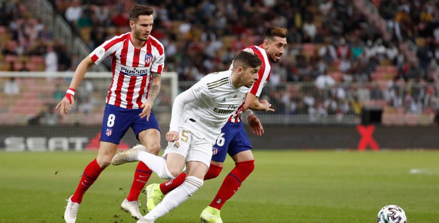 موعد مباراة ريال مدريد وأتلتيكو مدريد والقنوات الناقلة