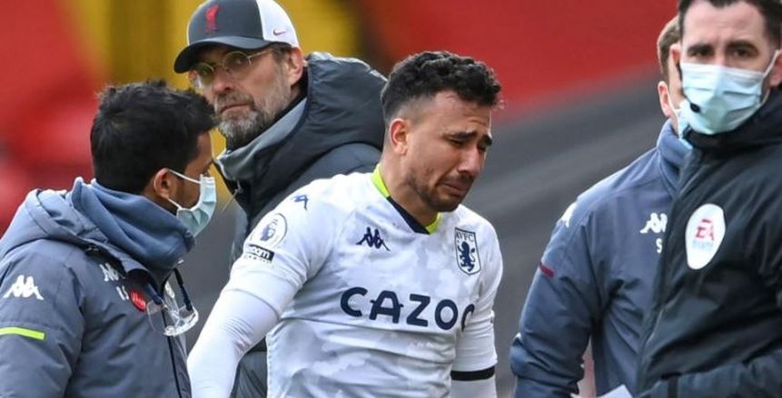 ضربة لمنتخب مصر وأستون فيلا.. تريزيجيه مهدد بالغياب 12 شهرا