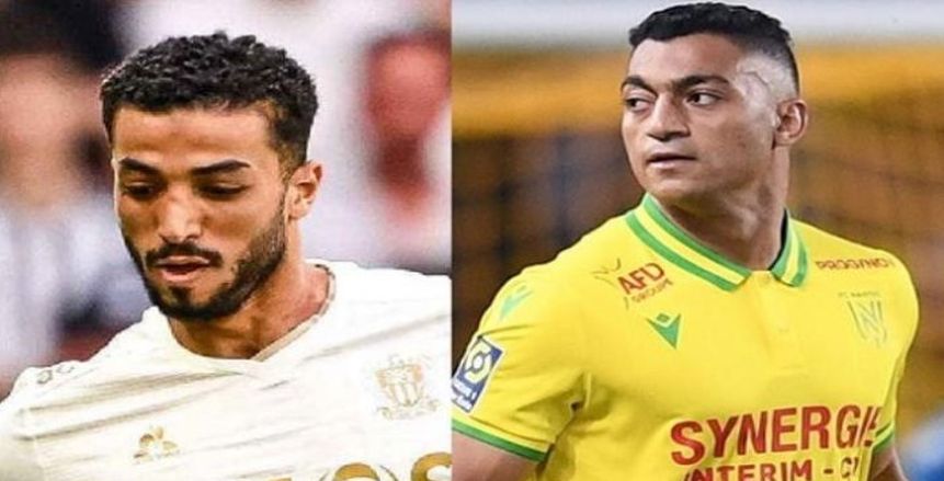 عبد المنعم يتحدى مصطفى محمد في مباراة نيس ونانت.. الموعد والقنوات الناقلة