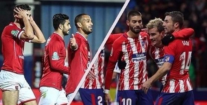 بالفيديو| الشوط الأول.. الأهلي يتقدم على أتلتيكو بهدف مؤمن زكريا