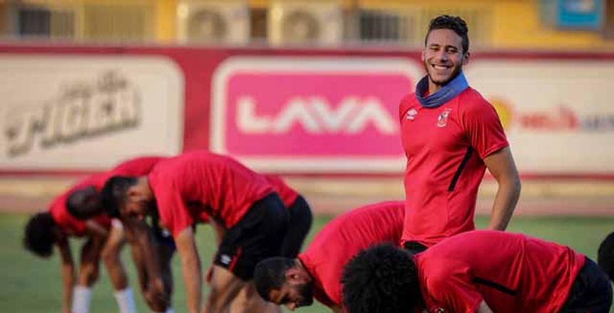 تدريبات إضافية للاعبي الاهلي وناصر ماهر يواصل التأهيل