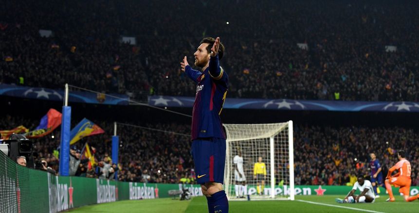 «ميسي» يحطم الأرقام مع برشلونة في تاريخ النهائيات