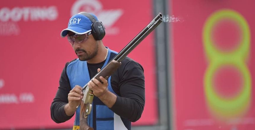عزمي محيلبة يحصد «ذهبية» كأس العالم للرماية بقبرص