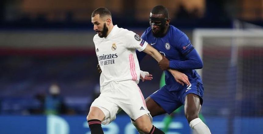 بنزيما يكشر عن أنيابه بهدف للملكي.. أهداف مباراة ريال مدريد وتشيلسي