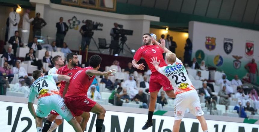 كيلسي البولندي يتقدم على الأهلي 16- 13 في كأس العالم للأندية لكرة اليد