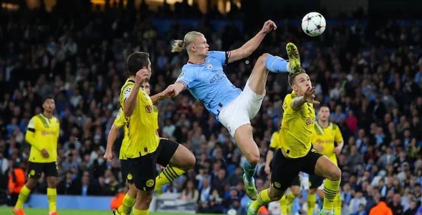 مباراة مانشستر سيتي وبروسيا دورتموند اليوم الثلاثاء