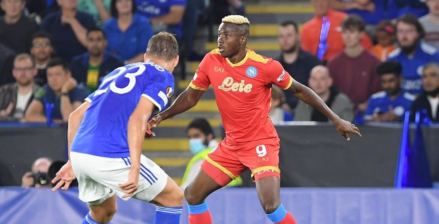 نابولي يتعادل مع ليستر سيتي بثنائية في الدوري الأوروبي
